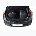 Sada tašek do zavazadlového prostoru KJUST Hyundai I30 Hatchback 2012-2016 3 ks black 15