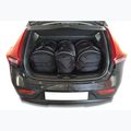 Sada tašek do zavazadlového prostoru KJUST Volvo V40 Hatchback 2012-2019 3 ks black 11