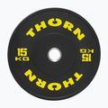 Zátěž THORN FIT Training Plate 15 kg black/yellow