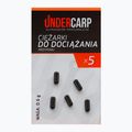 Závaží UNDERCARP 5 ks černé UC407
