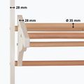 Gymnastické žebřiny RINAGYM Pro 2 white 8