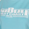 Dámská mikina Pitbull West Coast Crewneck F.Terry „Boxing" turquise 3