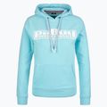 Dámská mikina Pitbull West Coast Hooded F.Terry „Boxing” turquise
