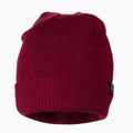 Pánská zimní čepice Pitbull West Coast Beanie Small Logo burgundy