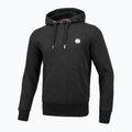 Pánská mikina Pitbull West Coast Hooded Small Logo 21 charcoal melange