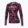 Dámský chránič Rashguard s dlouhým rukávem Pitbull West Coast L-S Rash Dillard pink camo