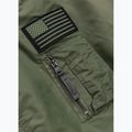 Pánská bunda Pitbull Sherpa Hooded Bomber olive 9