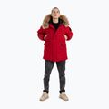 Pánská zimní bunda Pitbull West Coast Fur Parka Alder red 2