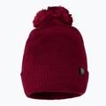 Pánská zimní čepice Pitbull West Coast Beanie Bubble Small Logo burgundy 2