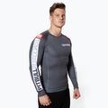 Pánský chránič Rashguard s dlouhým rukávem Pitbull West Coast Rash L-S Hilltop grey/melange