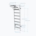 BenchK gymnastický žebřík černý BK-211B 3
