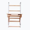 Gymnastický žebřík BenchK 212W+A204  white matte/oak 2