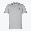 Pánská polokošile Pitbull West Coast Polo Slim Stripes grey/melange