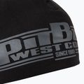 Pitbull West Coast Beanie Classic Boxerská zimní čepice černá/černá 3