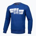 Pánská mikina Pitbull West Coast Crewneck Classic Logo royal blue
