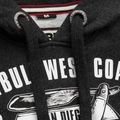 Pánská mikina Pitbull West Coast Hooded Oldschool Razor charcoal melange 4