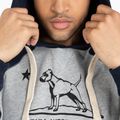 Pánská mikina Pitbull West Coast Hooded California 210 grey/dark navy 3
