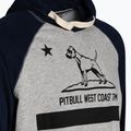 Pánská mikina Pitbull West Coast Hooded California 210 grey/dark navy 7