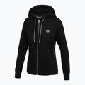 Dámská mikina Pitbull West Coast Hooded Zip French Terry black