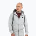Pánská mikina Pitbull West Coast Hooded Zip Small Logo F.Terry 220 grey/melange