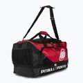 Tréninková taška Pitbull West Coast Big Duffle Bag Logo Pitbull Sports black/red 2