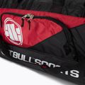 Tréninková taška Pitbull West Coast Big Duffle Bag Logo Pitbull Sports black/red 3