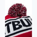 Pánská zimní čepice Pitbull Beanie Fleming II red/dark navy 3