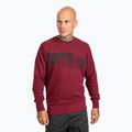 Pánská mikina Pitbull West Coast Crewneck Classic Logo burgundy