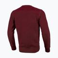 Pánská mikina Pitbull West Coast Crewneck Classic Logo burgundy 7