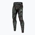 Pánské legíny Pitbull West Coast Net Camo Woodland Camo woodland camo