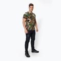 Pánské tričko Pitbull West Coast Slim Fit Lycra Small Logo woodland camo 2