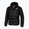 Pánská zimní bunda Pitbull West Coast Greyfox Hooded Quilted black 2