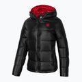 Dámská péřová bunda Pitbull West Coast Shine Quilted Hooded black 4