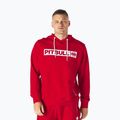 Pánská mikina Pitbull West Coast Hooded Hilltop Terry Group red