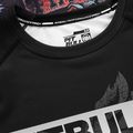 Pánský chránič Rashguard s dlouhým rukávem Pitbull West Coast Masters of MMA Hilltop Rash black 3