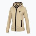 Pánská mikina Pitbull West Coast Fuchsia Hooded Zip sand