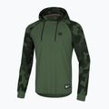 Pánská mikina Pitbull West Coast Mercado Hooded Small Logo olive dillard