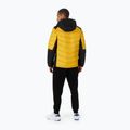 Pitbull West Coast pánská zimní bunda Evergold Hooded Padded žlutá/černá 3