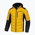 Pitbull West Coast pánská zimní bunda Evergold Hooded Padded žlutá/černá 6