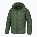 Pitbull West Coast pánská zimní bunda Perseus Hooded Padded olive 3