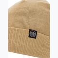 Zimní čepice Pitbull West Coast Beanie Small Logo 2 sand 3