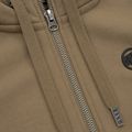Dámská mikina Pitbull West Coast Zip Hilltop s kapucí coyote brown 3