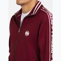 Pánská bunda Pitbull West Coast Trackjacket Tape Logo Terry Group burgundy 4