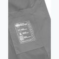 Pánská bunda Pitbull West Coast Athletic Logo Hooded Nylon light grey 8