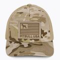 Pánská kšiltovka Pitbull West Coast Mesh Full Cap Pitbull Usa Multicam arid/brown 2