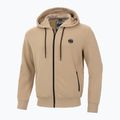Pánská mikina   Pitbull West Coast Terry Group Hooded Zip sand
