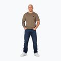 Dámské tričko Pitbull West Coast  Small Logo coyote brown 2
