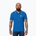 Pánské polo tričko Pitbull Polo Pique Stripes Regular royal blue
