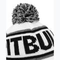 Pánská zimní čepice Pitbull Beanie Fleming II white/black 3