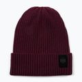 Zimní čepice Pitbull Beanie Velcro Logo burgundy